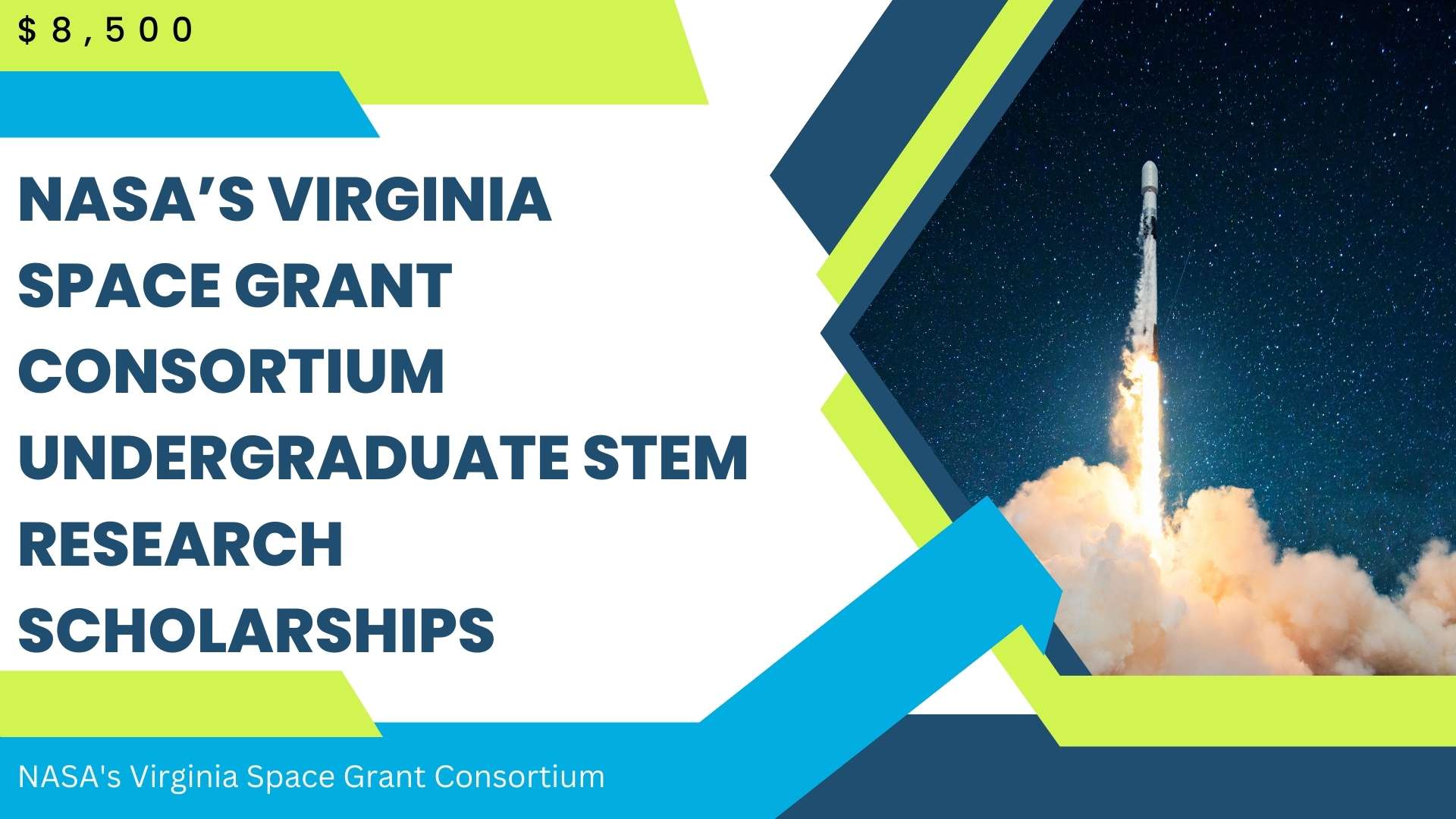 NASA's Virginia Space Grant Consortium Undergraduate STEM Research Scholarships