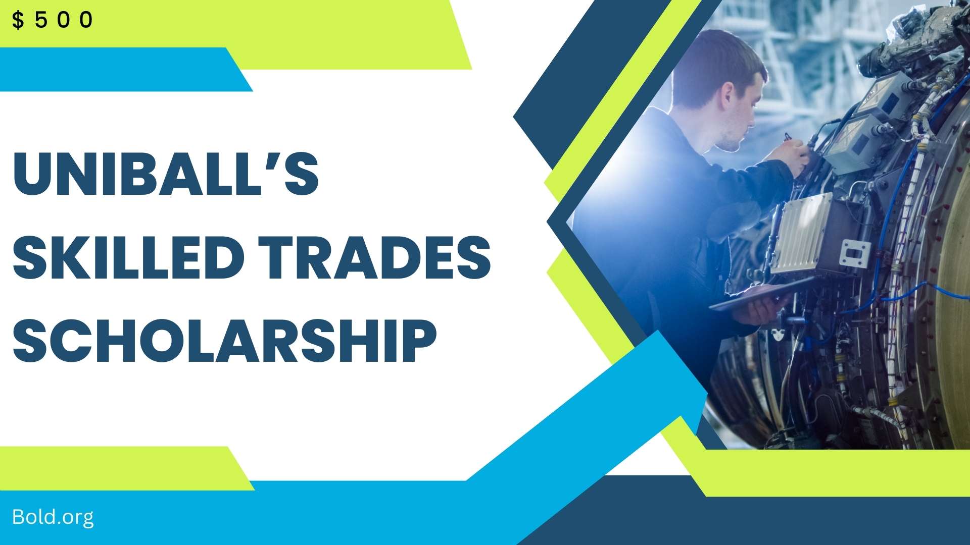 Uniball's Skilled Trades Scholarship