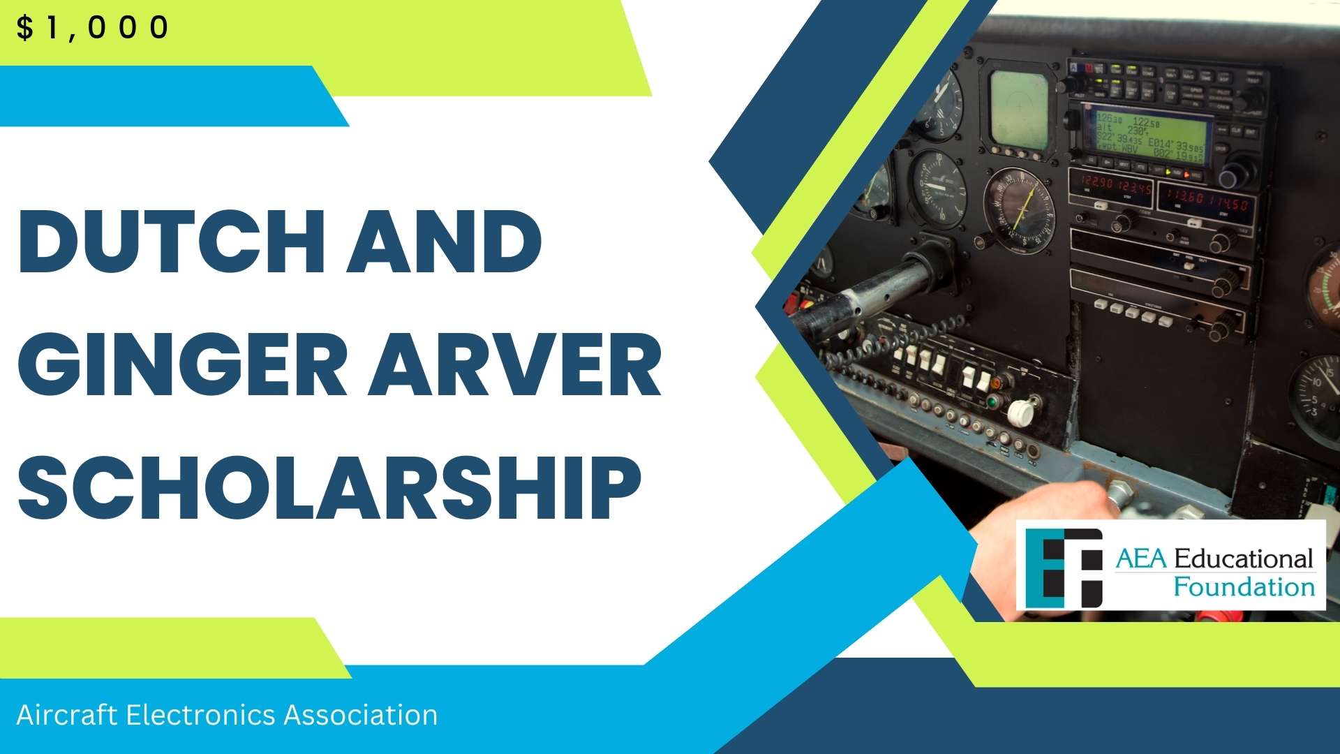 Dutch and Ginger Arver Scholarship