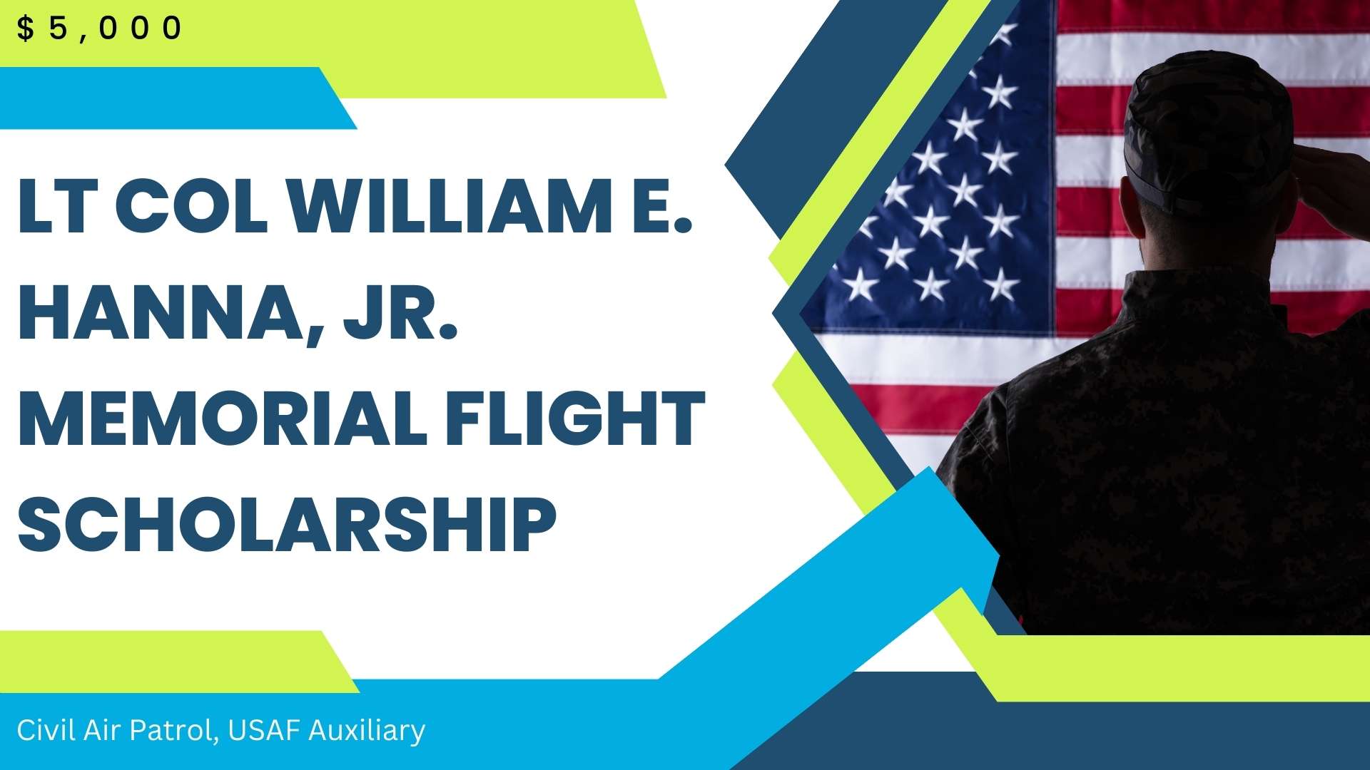 Lt Col William E. Hanna, Jr. Memorial Flight Scholarship
