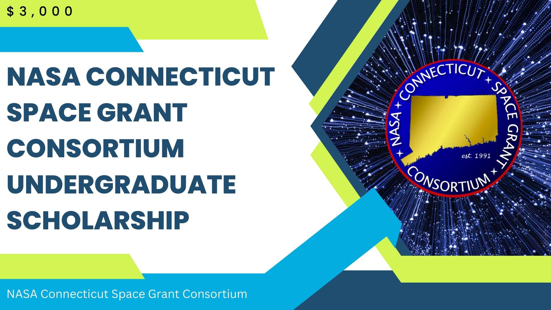 NASA Connecticut Space Grant Consortium Undergraduate Scholarship